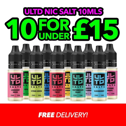 Ultd nic salt 10ml - nic,