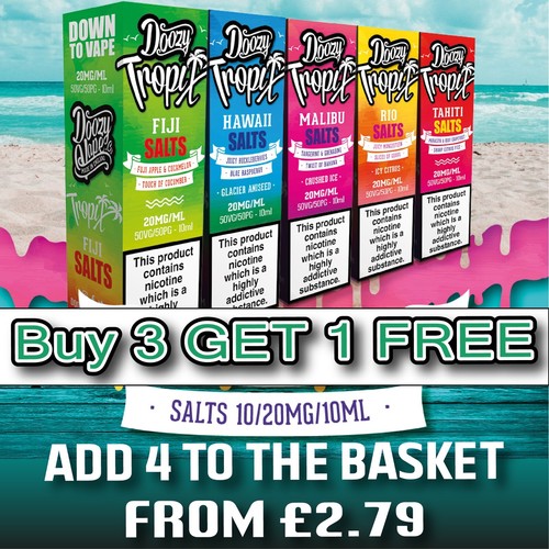 Doozy 10ml nic salt - doozy, shot