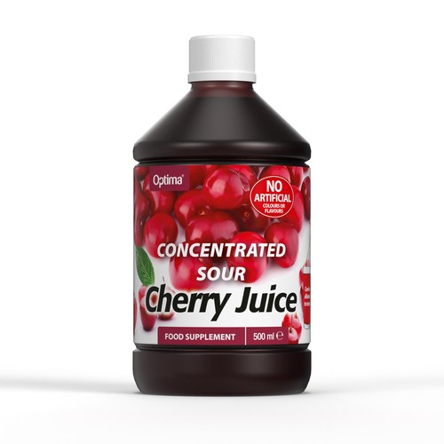 Optima sour cherry juice - cherry,