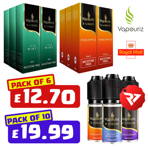 Vapouriz premium liquid - vapouriz, e-liquid