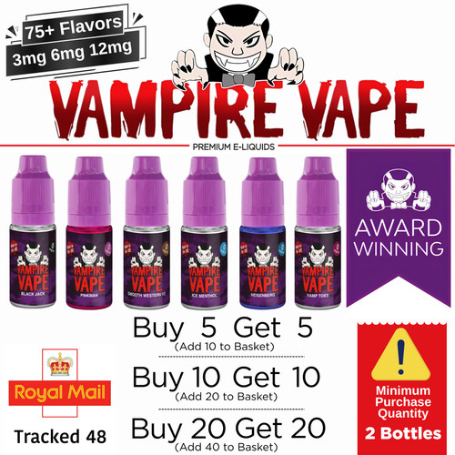 Vampire vape liquid - vampire, 10ml