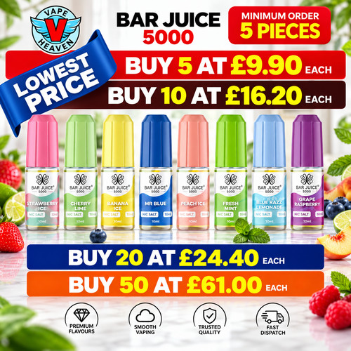 Bar juice 5000 nic salt - 5000,
