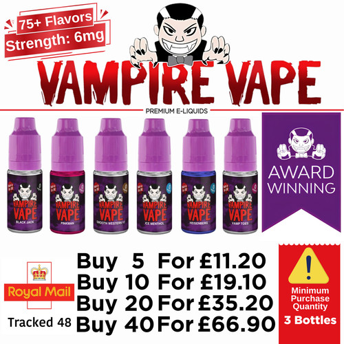 Vampire vape liquid - e, 10ml