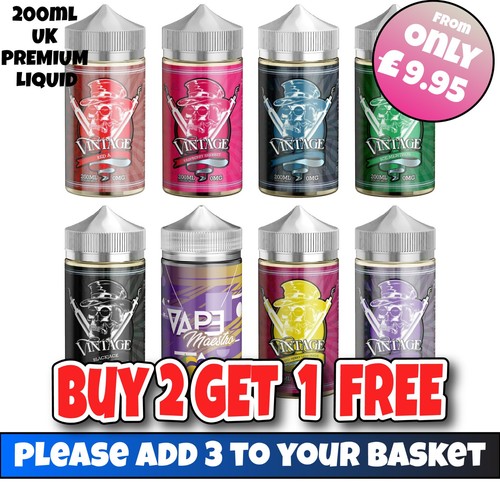 200ml vintage liquid eliquid - vintage,