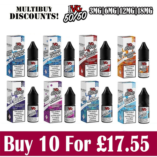 Ivg 10ml liquid all flavours - ivg,