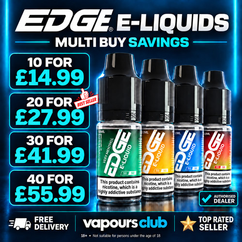 Edge liquid all flavours - edge, &