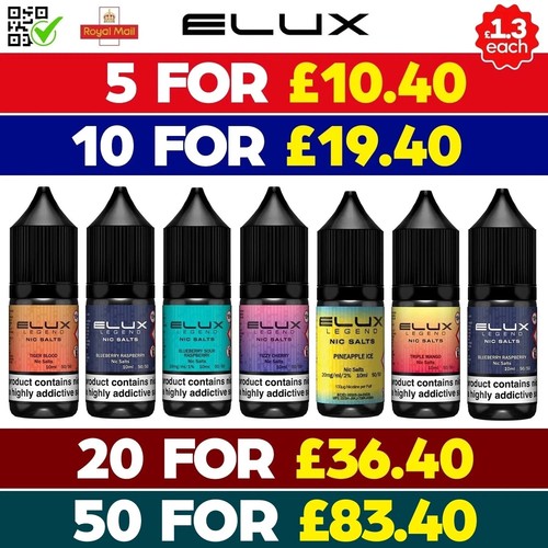 Elux nic salt 10ml - nic,