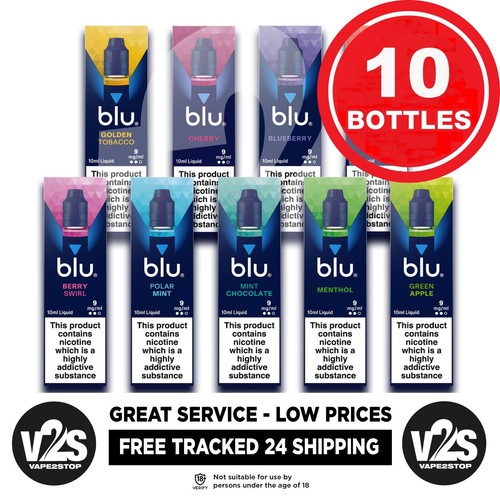 Blu liquid 10x10ml refill - blu,
