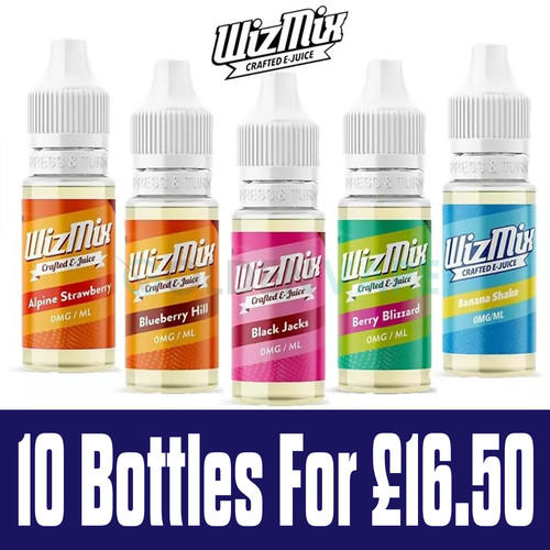 Wizmix vape liquid 10x10ml - |,
