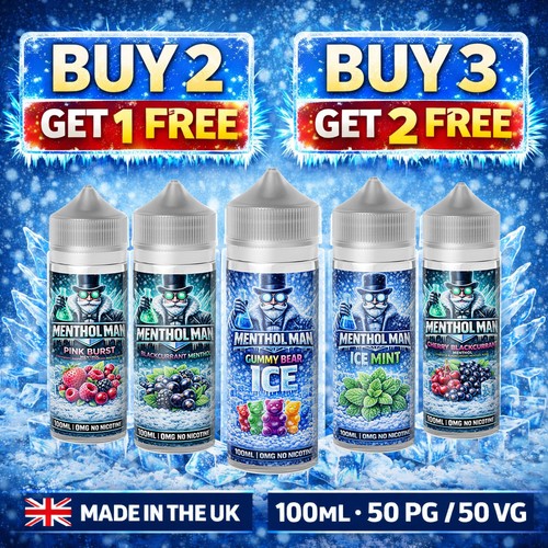 Ice menthol vape - ice,