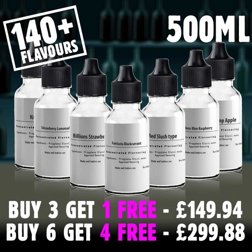 500ml liquid flavour - e,