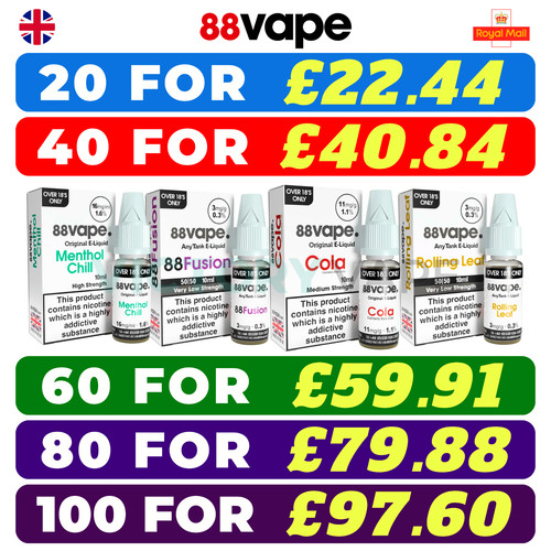 Vape 10ml liquid - 88,