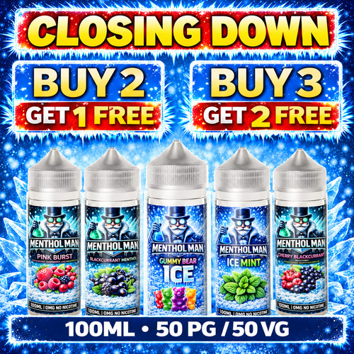 Ice menthol vape - ice,