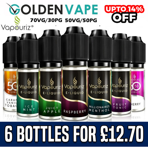 Vapouriz liquid vape - e-liquid, &