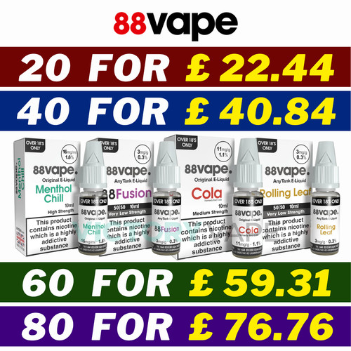 Vape 10ml liquid - 88,