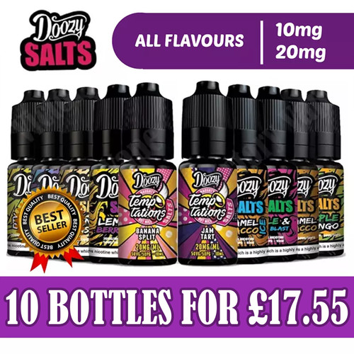Doozy nic salts 10ml liquid - nic,