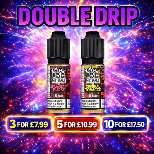Double drip nic - double, liquid